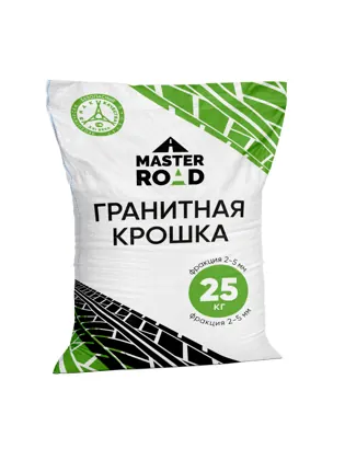 Гранитная крошка 25 кг
