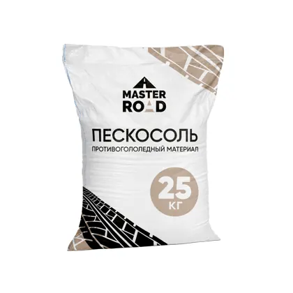 Песчано-соляная смесь, мешок 25кг